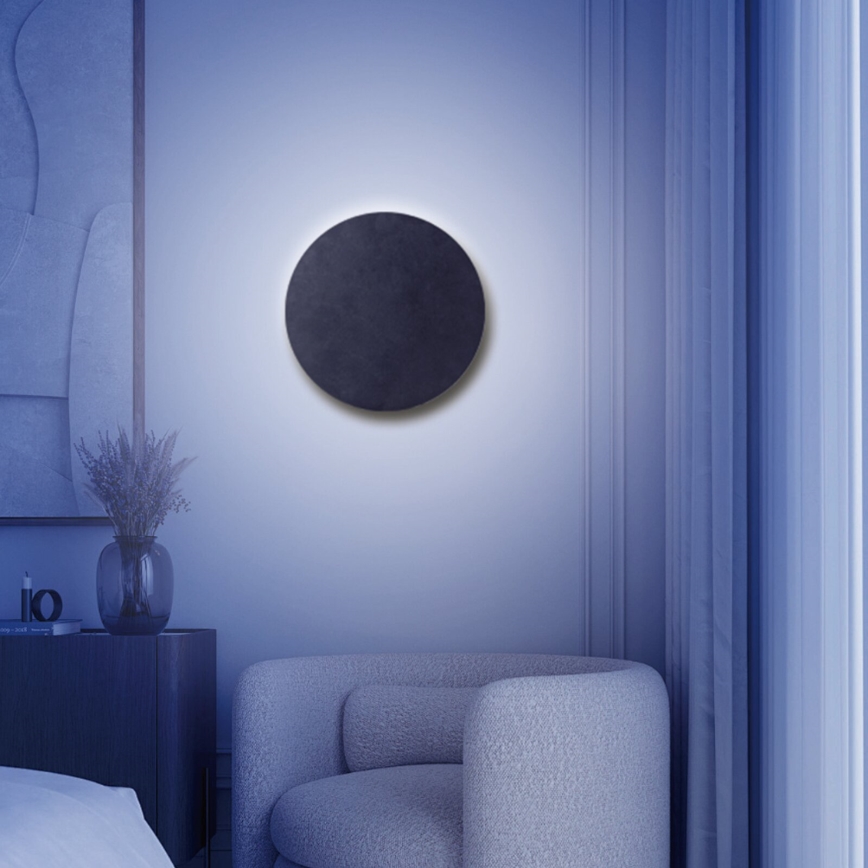 Aigostar - LED Zatemnitvena stenska svetilka MESH Pametni LED/12W/230V 2700-6500K črna
