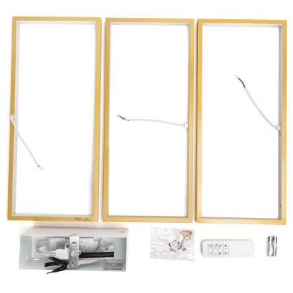 Aigostar - LED Zatemnitvena stropna svetilka LED/38W/230V 2700-6500K + Daljinski upravljalnik