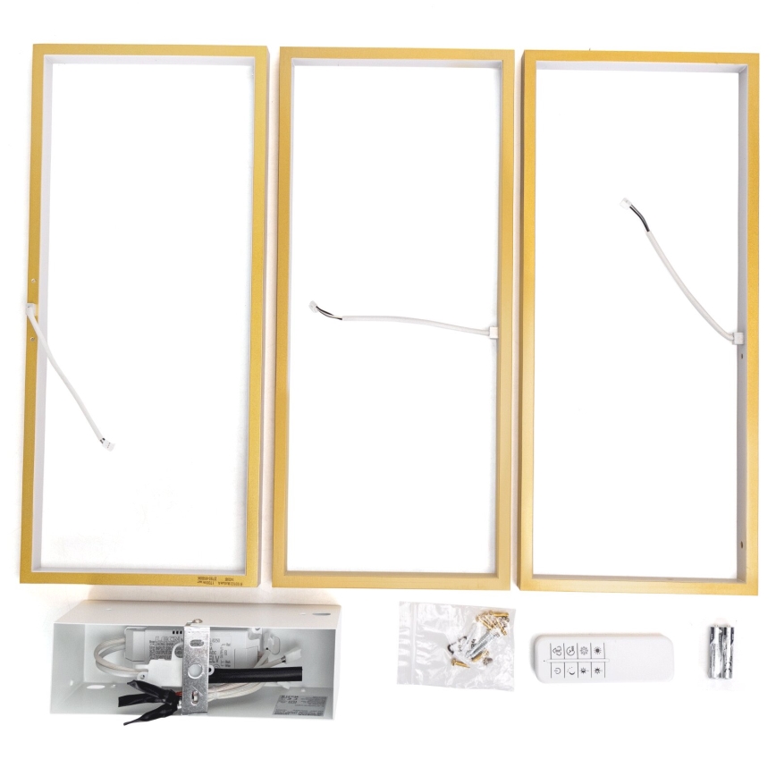 Aigostar - LED Zatemnitvena stropna svetilka LED/38W/230V 2700-6500K + Daljinski upravljalnik