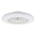 Aigostar - LED Zatemnitvena stropna svetilka z ventilatorjem LED/40W/230V 2700-6500K pr. 48,5 cm bela + Daljinski upravljalnik