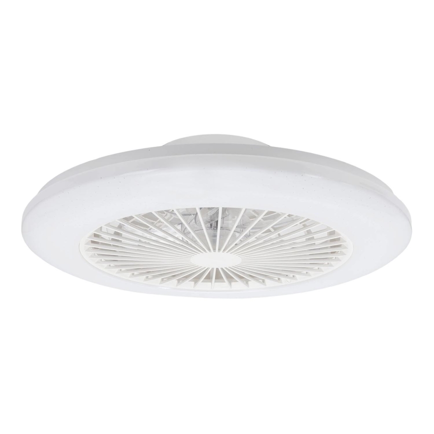 Aigostar - LED Zatemnitvena stropna svetilka z ventilatorjem MESH LED/40W/230V 2700-6500K bela + Daljinski upravljalnik