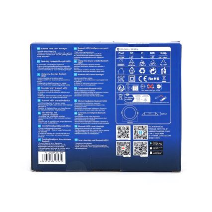 Aigostar - LED Zatemnitvena vgradna svetilka MESH LED/9W/230V 2700-6500K pr. 14,5 cm