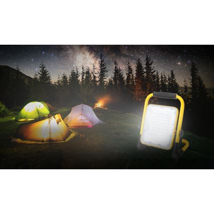 Aigostar - LED Zatemnitveni polnilni reflektor LED/100W/5V 6500K IP65 1500mAh