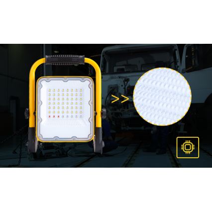Aigostar - LED Zatemnitveni polnilni reflektor LED/100W/5V 6500K IP65 1500mAh