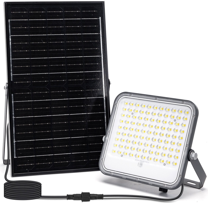 Aigostar - LED Zatemnitveni solarni reflektor LED/150W/3,4V 3000/4000/6500K IP66 + Daljinski upravljalnik