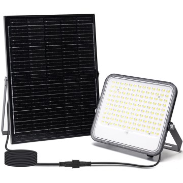 Aigostar - LED Zatemnitveni solarni reflektor LED/200W/3,4V 3000/4000/6500K IP66 + Daljinski upravljalnik