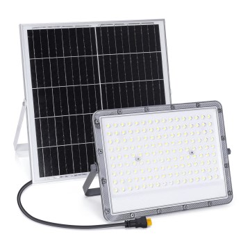 Aigostar - LED Zatemnitveni solarni reflektor LED/200W/3,4V IP65 + Daljinski upravljalnik
