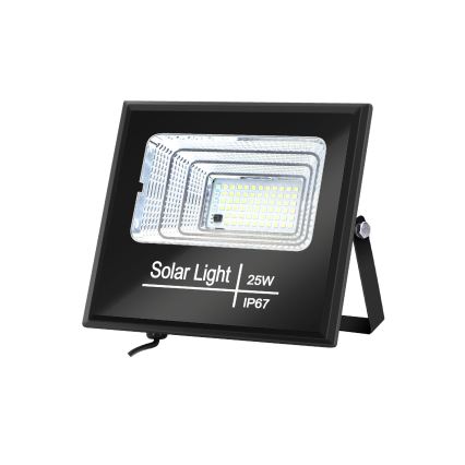Aigostar - LED Zatemnitveni solarni reflektor LED/25W/3,2V IP67 5000 mAh + Daljinski upravljalnik