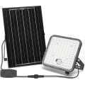 Aigostar - LED Zatemnitveni solarni reflektor s senzorjem LED/120W/3,4V 6500K IP66 + Daljinski upravljalnik