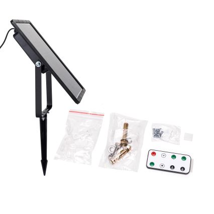 Aigostar - LED Zatemnitveni solarni trak LED/10W/3,2V 10 m 6500K IP65 8000 mAh + Daljinski upravljalnik