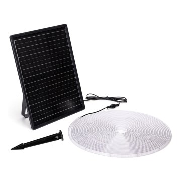 Aigostar - LED Zatemnitveni solarni trak LED/20W/3,2V 20 m 2700K IP65 + Daljinski upravljalnik