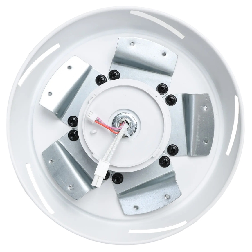 Aigostar - LED Zatemnitveni stropni ventilator LED/20W/230V 2700-6500K 132cm bela/bež + Daljinski upravljalnik