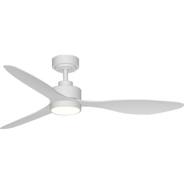 Aigostar - LED Zatemnitveni stropni ventilator LED/20W/230V 2700-6500K 132cm bela + Daljinski upravljalnik