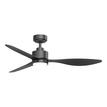 Aigostar - LED Zatemnitveni stropni ventilator LED/20W/230V 2700-6500K 132cm črna + Daljinski upravljalnik