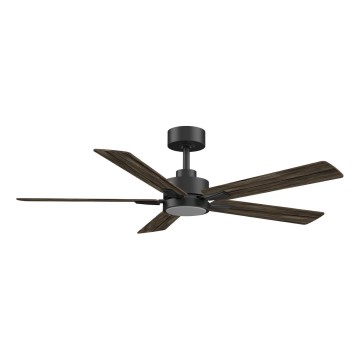 Aigostar - LED Zatemnitveni stropni ventilator LED/20W/230V 2700-6500K 132cm rjava + Daljinski upravljalnik