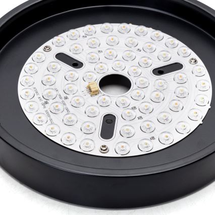 Aigostar - LED Zatemnitveni stropni ventilator LED/24W/230V 2700-6500K 165cm črna + Daljinski upravljalnik