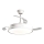 Aigostar - LED Zatemnitveni stropni ventilator LED/36W/230V 2700-6500K pr. 107 cm + Daljinski upravljalnik bela