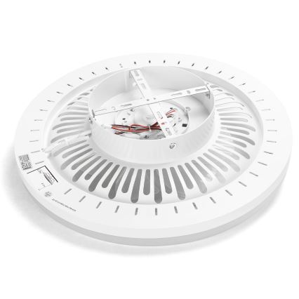 Aigostar - LED Zatemnitveni stropni ventilator LED/40W/230V 2700/4000/6500K pr. 50 cm + Daljinski upravljalnik bela