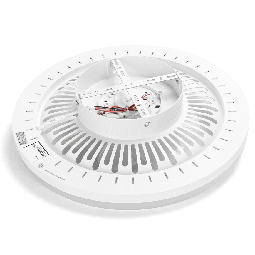 Aigostar - LED Zatemnitveni stropni ventilator LED/40W/230V 2700/4000/6500K pr. 50 cm + Daljinski upravljalnik bela