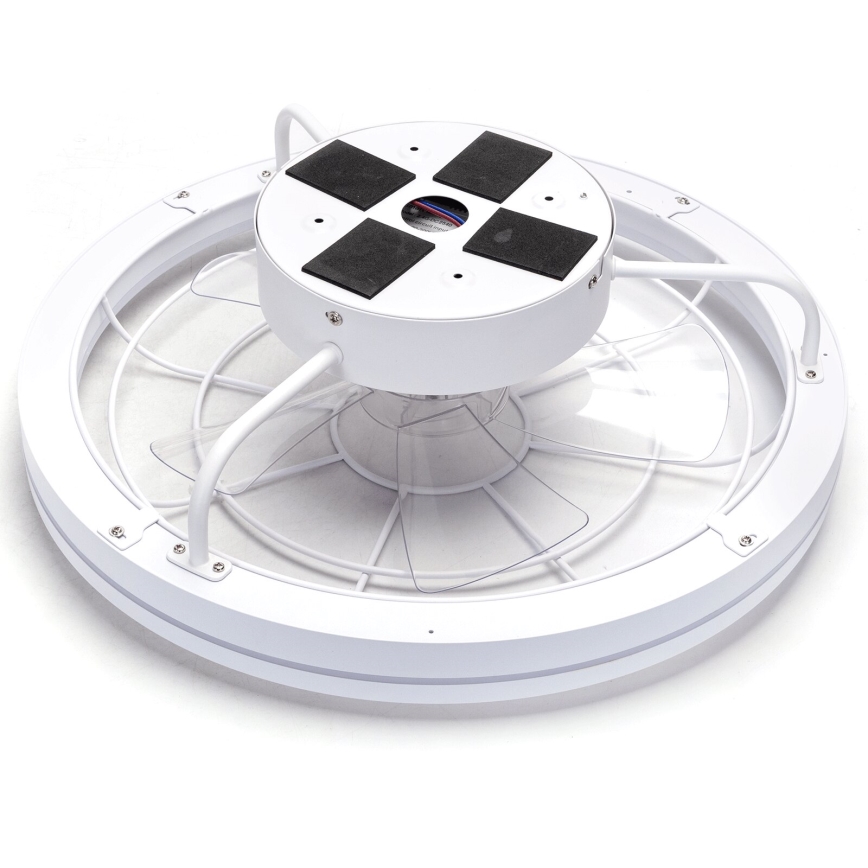 Aigostar - LED Zatemnitveni stropni ventilator LED/40W/230V 2700-6500K pr. 48 cm + Daljinski upravljalnik bela