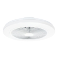 Aigostar - LED Zatemnitveni stropni ventilator LED/40W/230V 2700-6500K pr. 48 cm + Daljinski upravljalnik bela