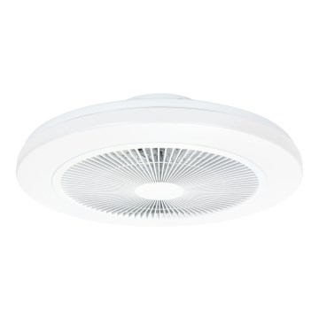 Aigostar - LED Zatemnitveni stropni ventilator LED/40W/230V 2700-6500K pr. 48 cm + Daljinski upravljalnik bela