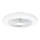 Aigostar - LED Zatemnitveni stropni ventilator LED/40W/230V 2700-6500K pr. 48 cm + Daljinski upravljalnik bela