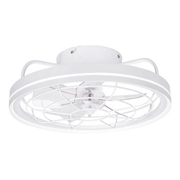 Aigostar - LED Zatemnitveni stropni ventilator LED/40W/230V 2700-6500K pr. 48 cm + Daljinski upravljalnik bela