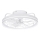 Aigostar - LED Zatemnitveni stropni ventilator LED/40W/230V 2700-6500K pr. 48 cm + Daljinski upravljalnik bela