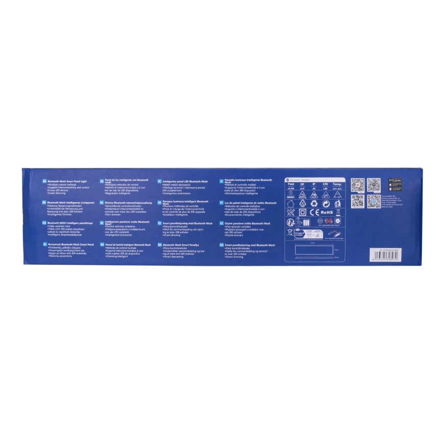 Aigostar - LED Zatemnitveni vgradni panel MESH LED/36W/230V 2700-6500K 120x30 cm
