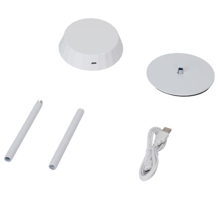 Aigostar - LED zatemnjevalna namizna svetilka AMBIENT LED/2,4W/5V 3000-6500K bela