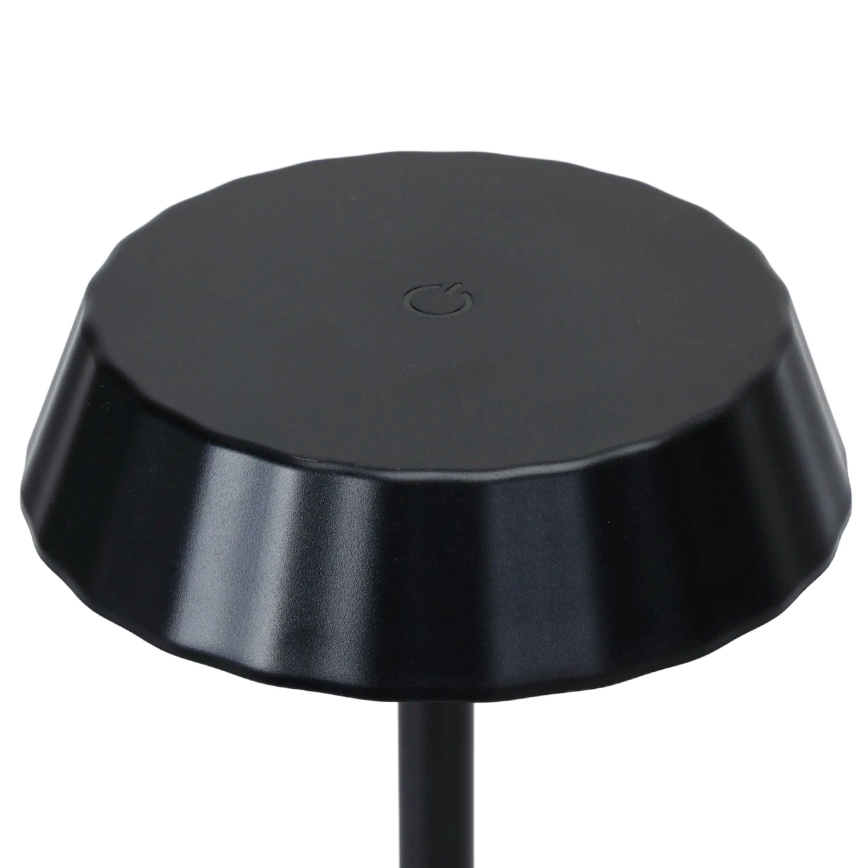 Aigostar - LED Zatemnjevalna namizna svetilka AMBIENT LED/2,4W/5V 3000-6500K črna 2000 mAh