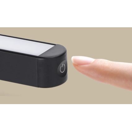 Aigostar - Polnilna zatemnjiva LED osvetlitev za ogledalo LED/2,9W/5V 2000 mAh