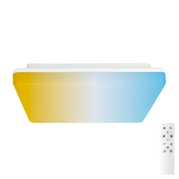 Aigostar - LED zatemnljivo kopalniško stropno svetilo LED/18W/230V 3000K-6500K IP54 + daljinski upravljalnik