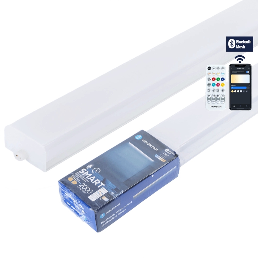 Aigostar - Zatemnjivo LED cevno svetilo MESH LED/18W/230V 3000-6500K + daljinski upravljalnik