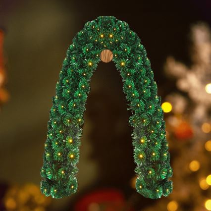 Aigostar - LED Zunanja božična dekoracija 112xLED/3,6W/230V 2m IP44 topla bela