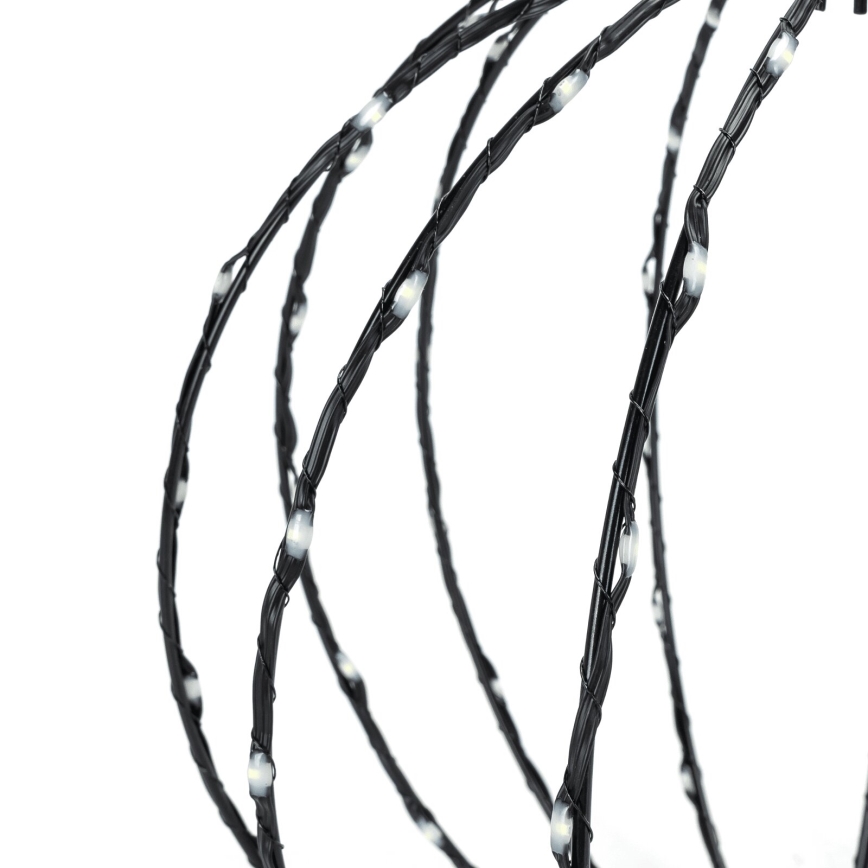 Aigostar - LED Zunanja božična dekoracija 3,6W/230V krogla 30cm IP44 hladno bela