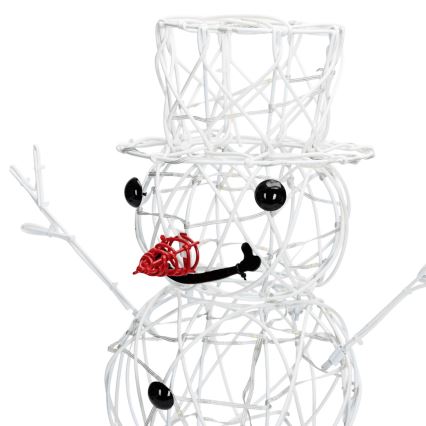 Aigostar - LED Zunanja božična dekoracija 3,6W/31/230V 2700K 120cm IP44 snežak