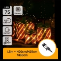 Aigostar- LED zunanja božična dekoracija 3,6W/31/230V 2700K 20/25/30cm IP44 darila