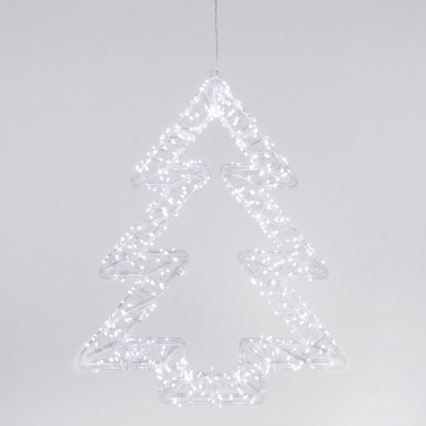 Aigostar - LED zunanja božična dekoracija 540xLED/6W/230V IP44 hladna bela 45cm