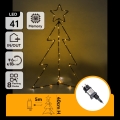 Aigostar - LED zunanja božična dekoracija LED/3,6W/230V 40 cm IP44 topla bela