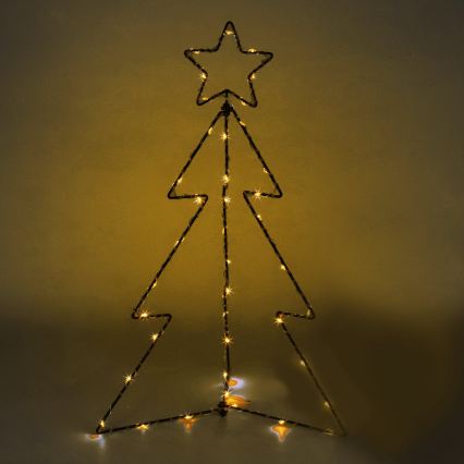 Aigostar - LED zunanja božična dekoracija LED/3,6W/230V 40 cm IP44 topla bela