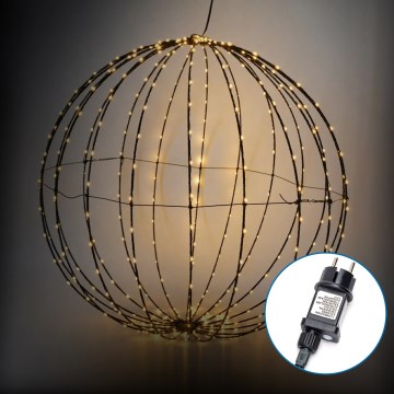 Aigostar -LED Zunanja božična dekoracija LED/3,6W/230V krogla 30cm IP44 topla bela