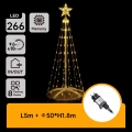 Aigostar - LED Zunanja božična dekoracija LED/3,6W/31/230V 2700K 180 cm IP44