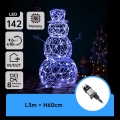 Aigostar - LED zunanja božična dekoracija LED/3,6W/31/230V 6500K 60 cm IP44 snežak