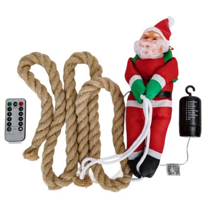 Aigostar - LED zunanja božična dekoracija LED/4xAA IP44 Božiček s padalom