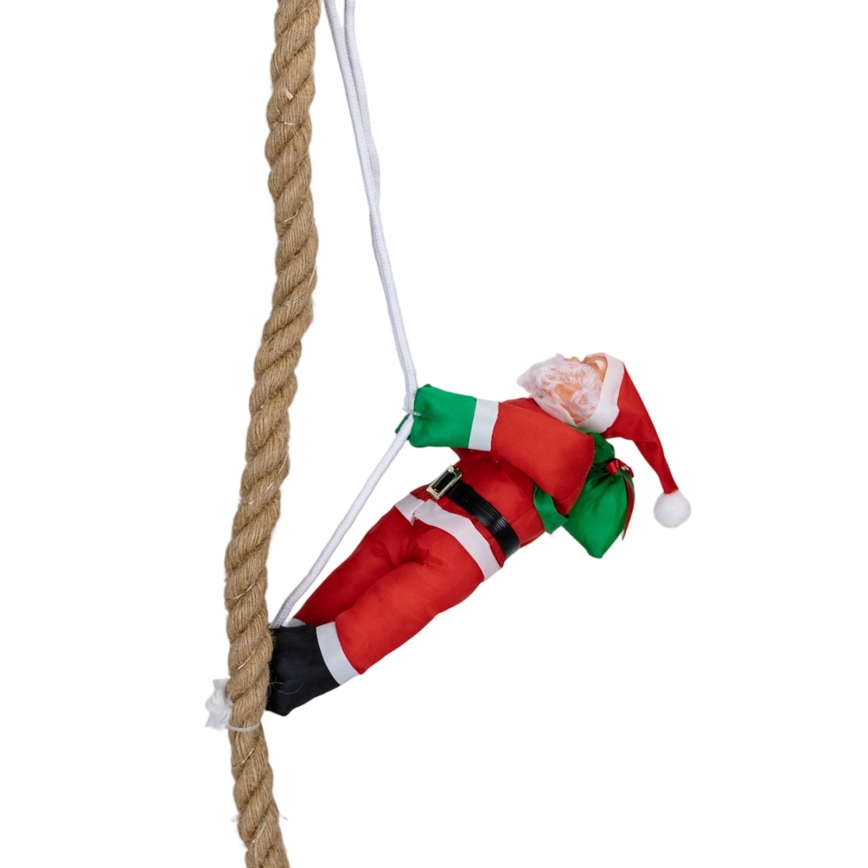 Aigostar - LED zunanja božična dekoracija LED/4xAA IP44 Božiček s padalom