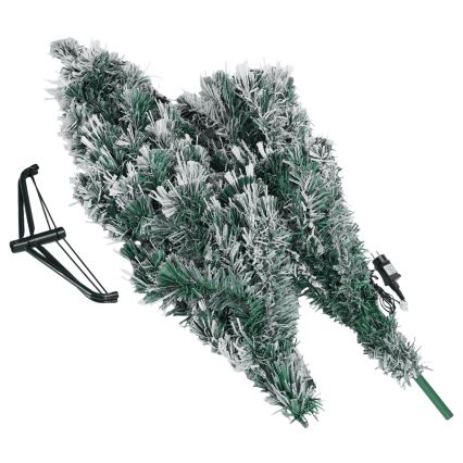 Aigostar - LED božično drevo za zunanjo uporabo 245xLED/8 funkcij 2,1 m IP44 hladno bela
