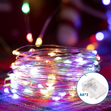 Aigostar - LED Zunanja božična veriga 100xLED/8 funkcij 10,3m IP44 multicolor