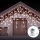 Aigostar - LED Zunanja božična veriga 100xLED/8 funkcij/3xAA 8x0,6m IP44 hladno bela